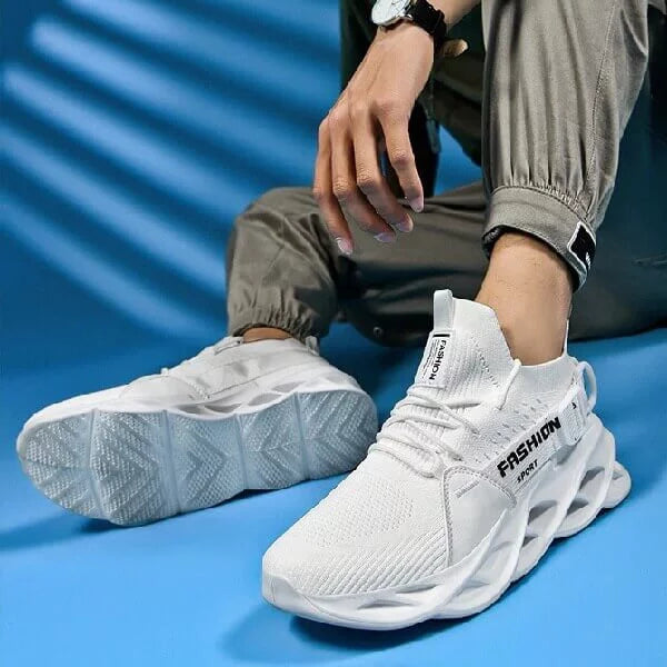 Men's Flying Woven Casual Sports Shoes