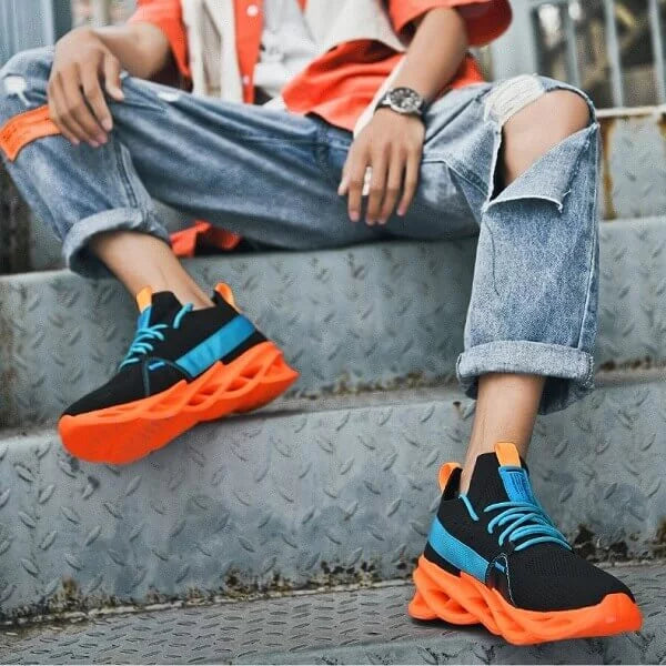 Men's Flying Woven Casual Sports Shoes