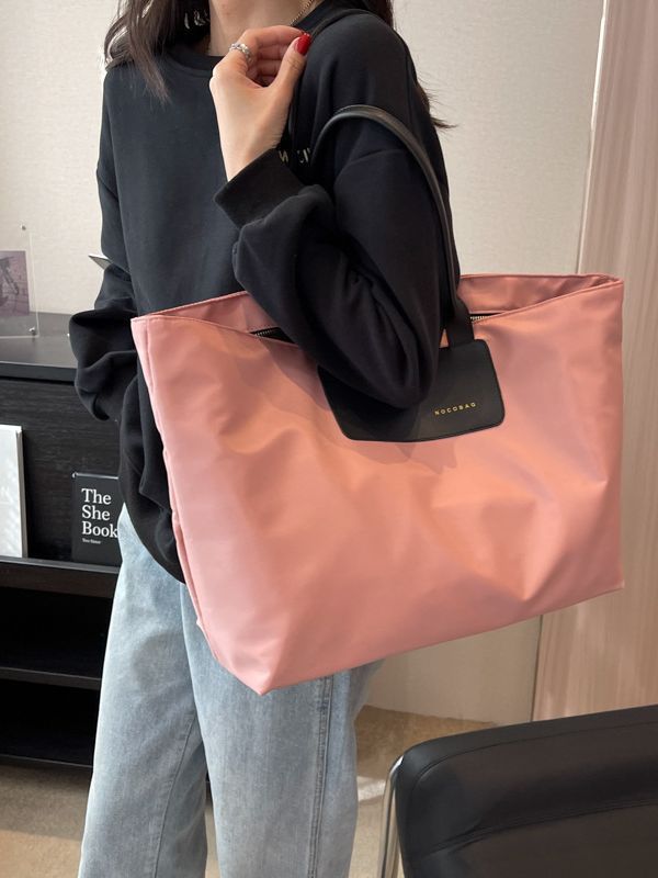 Ladies' Large Capacity Canvas Shoulder Bag