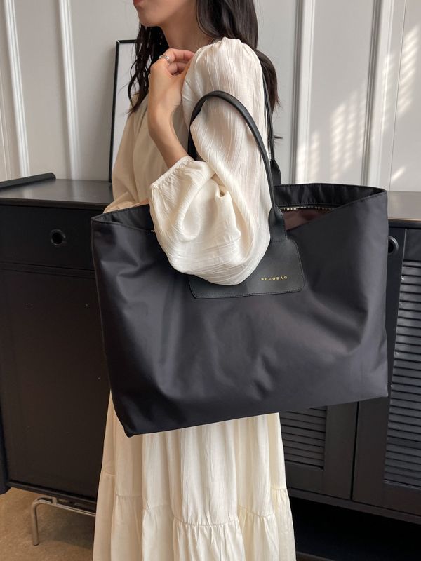 Ladies' Large Capacity Canvas Shoulder Bag