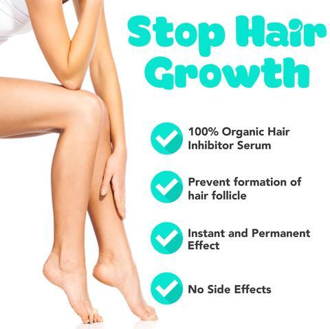 Promotion Sale! Hair Removal Spray 8 mins Hair Off & Hair growth inhibitor