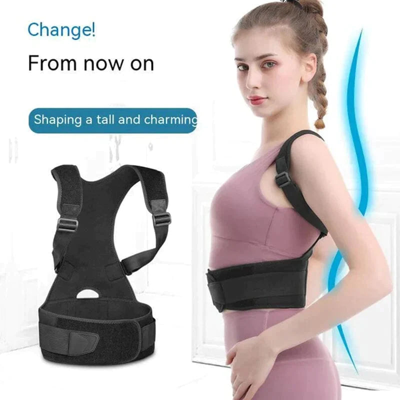 Magnetic Posture Corrective Therapy Back Brace Tisodo Fashion