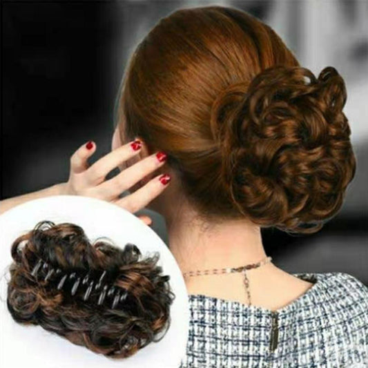 Women's Flower Bud Wig Clipping