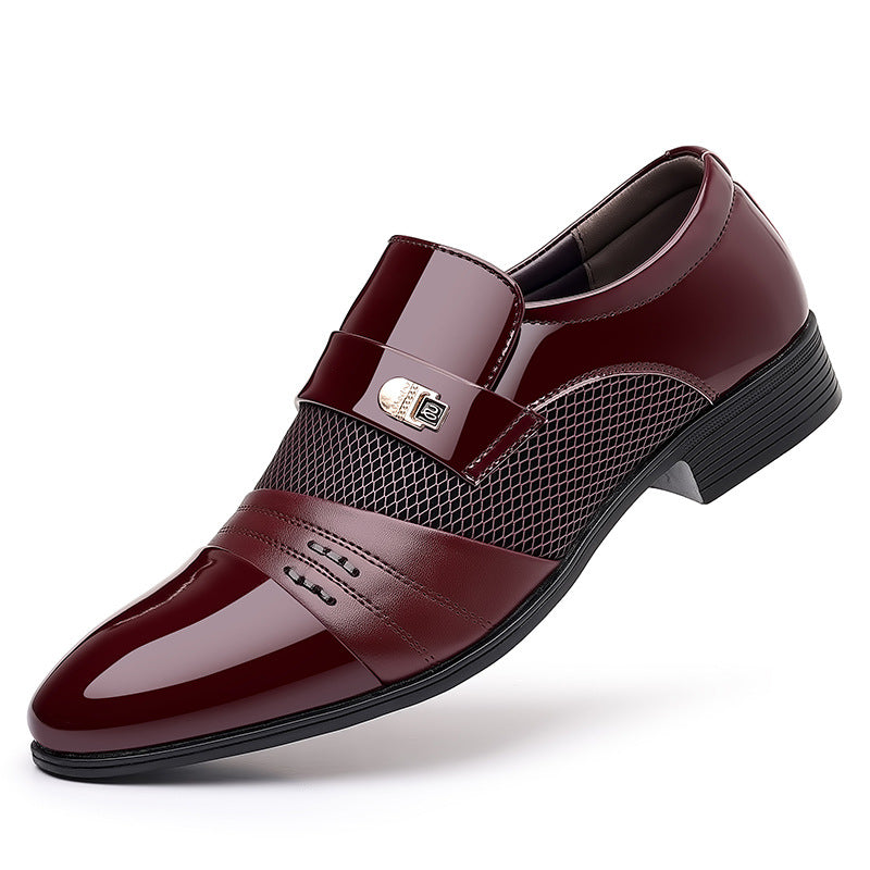 Men's Oxford Style Leather Dress Shoes