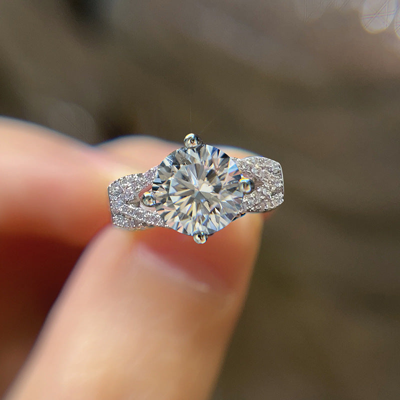 Crossed Design Trinity Destiny Ring