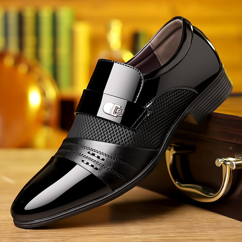 Men's Oxford Style Leather Dress Shoes