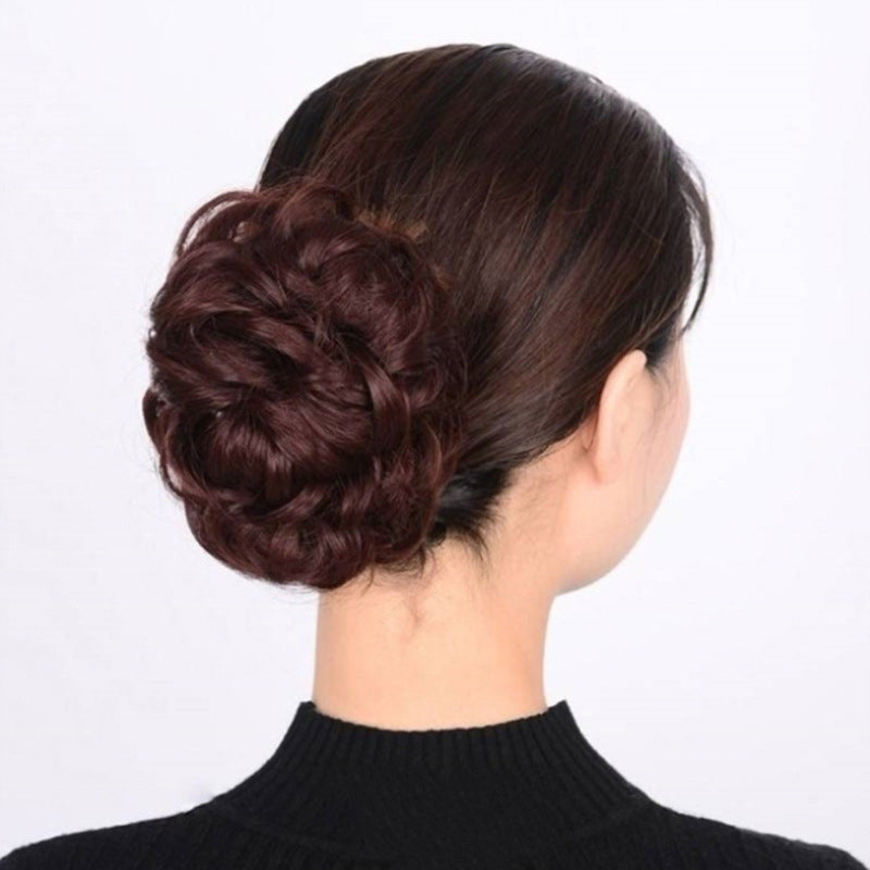 Women's Flower Bud Wig Clipping