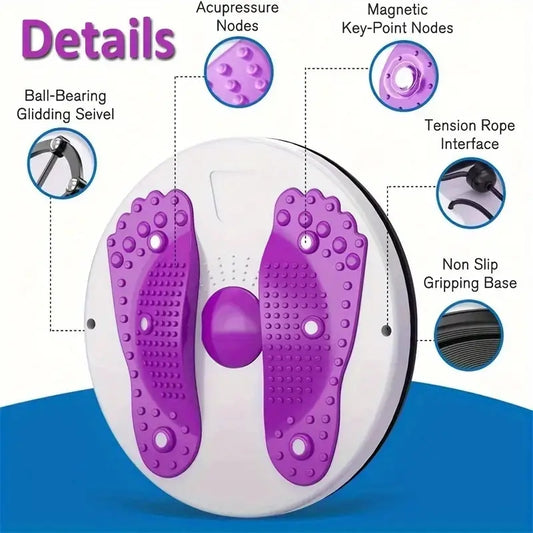 Waist Twisting Massage and Exercise Balance Board