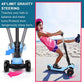2 in 1 Scooter for Kids with Foldable/Removable Seat