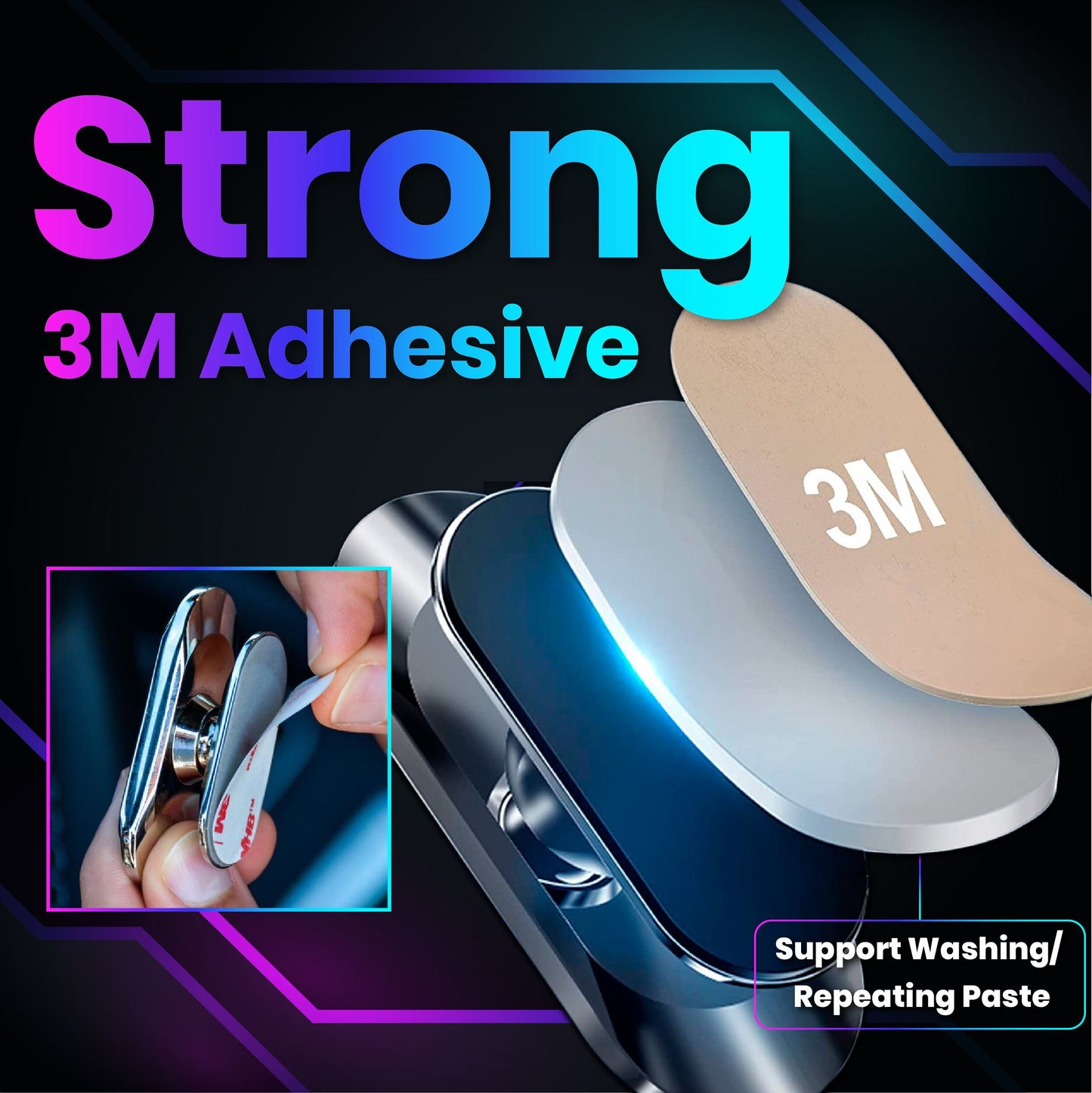【Clearance Sale!】Universal Magnetic Flex Car Phone Holder