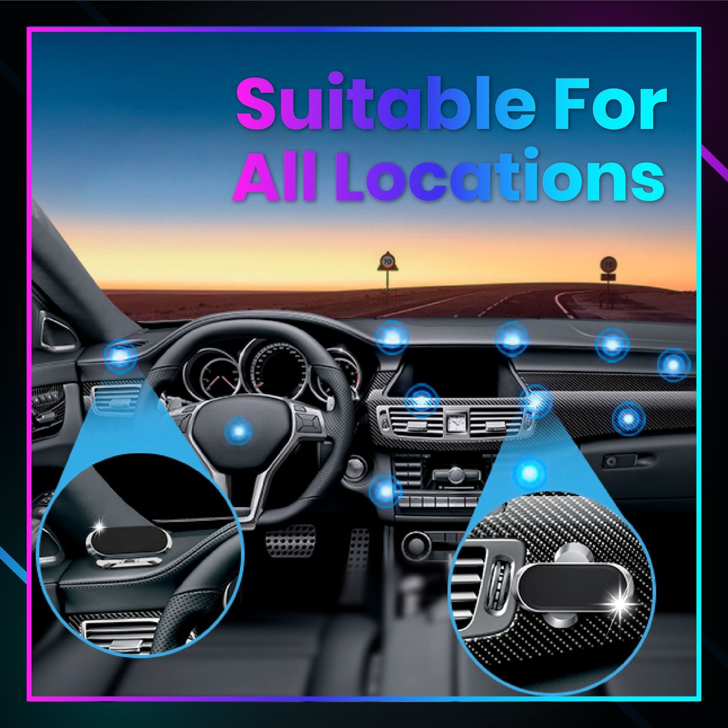 【Clearance Sale!】Universal Magnetic Flex Car Phone Holder