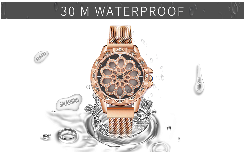 Women's New Trendy Watch · Rotating Dial