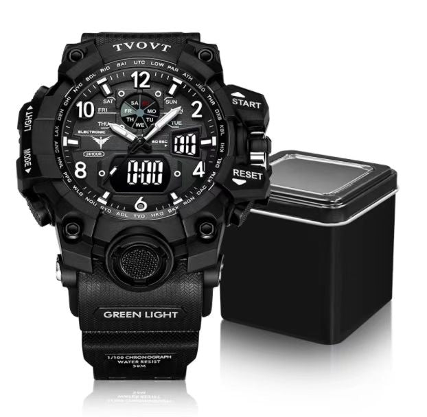 TVOVT Men's Sport Watch Waterproof Luminous