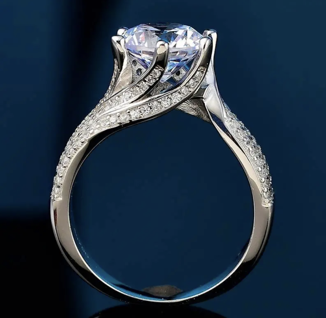 3 Carat Super Sparkling Diamond Ring