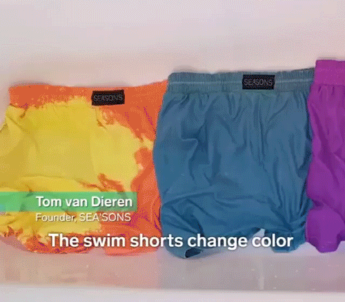 Color Changing Swim-Shorts