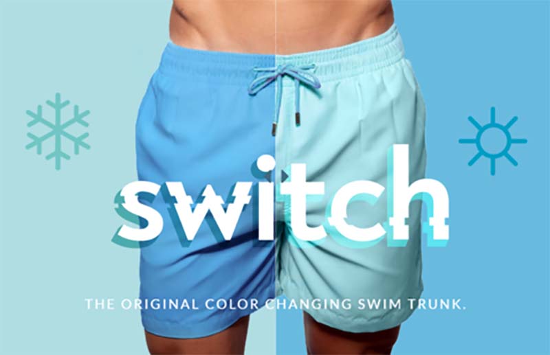 Color Changing Swim-Shorts