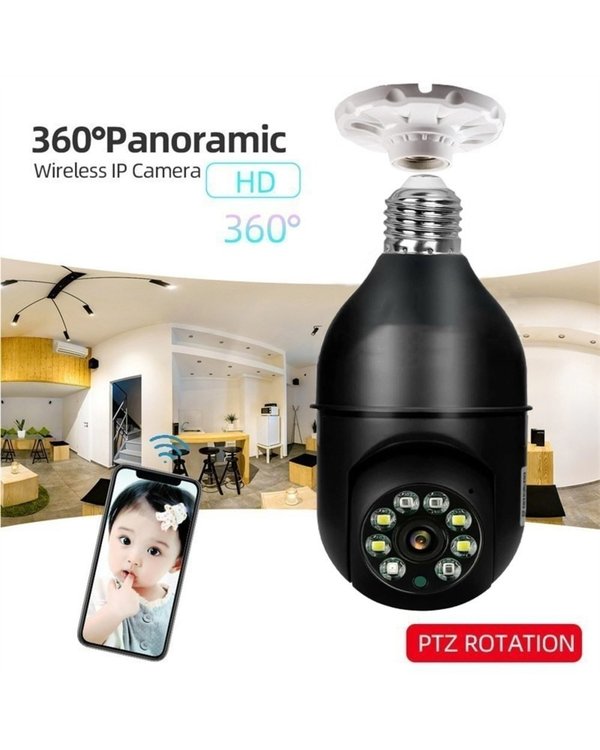 【Hot Sale!】Wireless Wifi Light Bulb Camera Security Camera