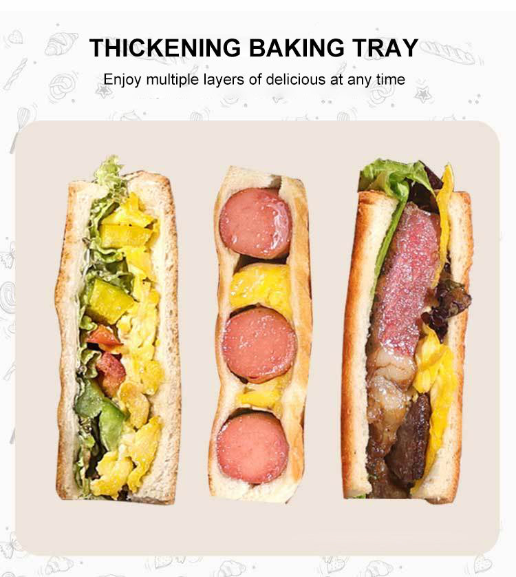 Sandwich Maker/ Breakfast Toaster Machine