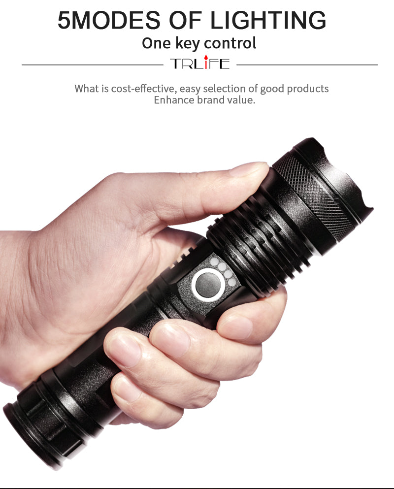 Ultra-Powerful Portable Waterproof Flashlight