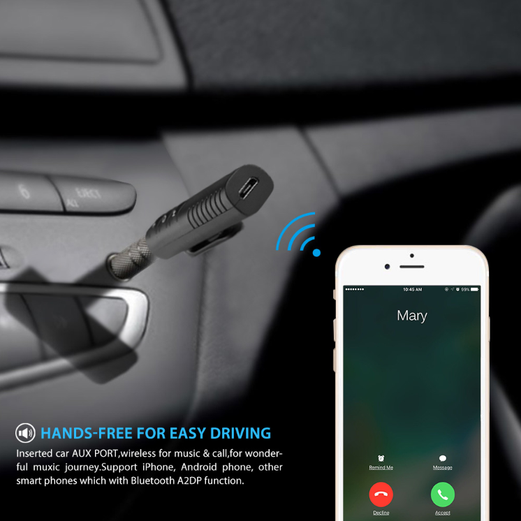Wireless Bluetooth Car Kit