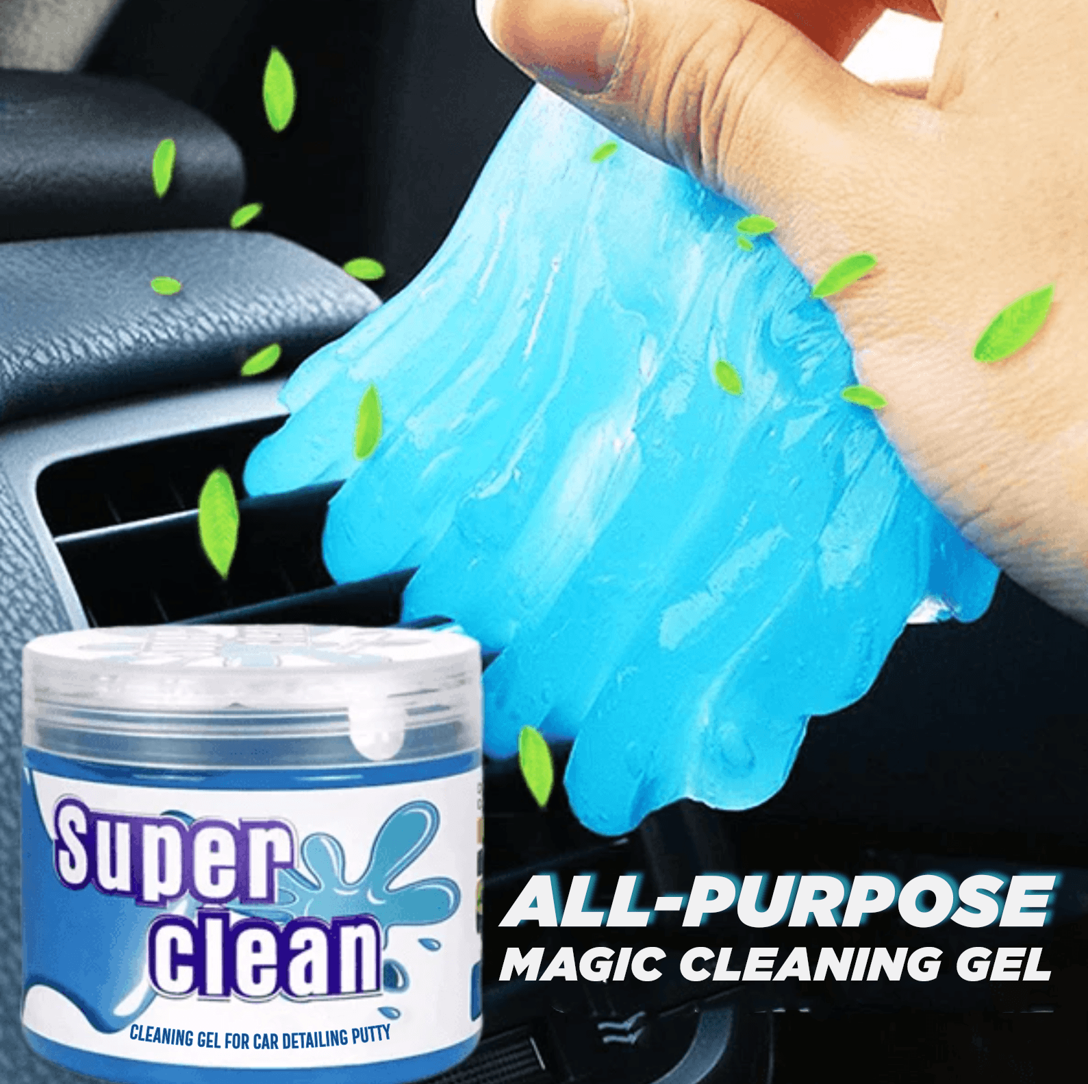 car Cleaning Gel Magic Air Vent Dust Remover Glue Reusable