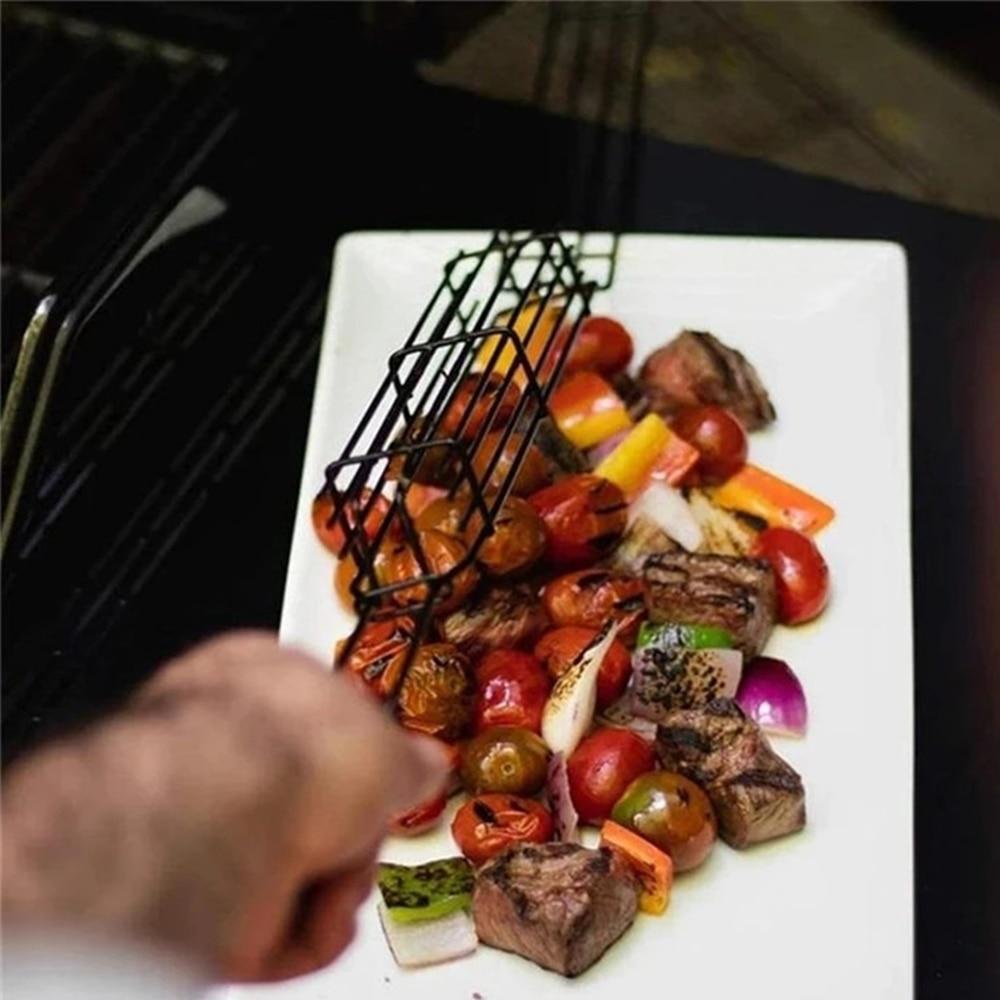 Nonstick Reusable Kabob Grill Baskets