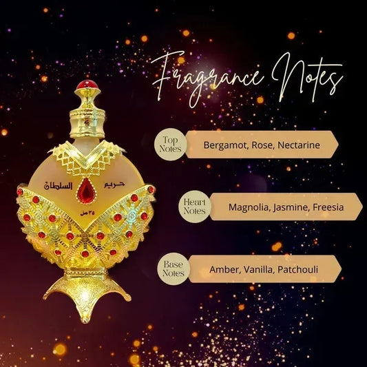 Arabian Refined Essence Perfume Oil HAREEM AL SULTAN