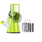 3-in-1 Manual Rotation Vegetable Fruit Slicer Round Cutter Vegetable Chopper [Green Only!!]