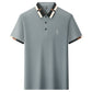 Men's Ice Silk Short Sleeve Polo Shirt