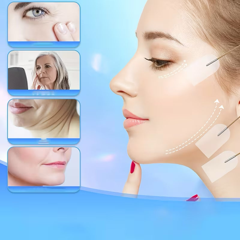 Transparent Facial Lifting Patches