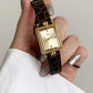 GEDI Vintage Square Quartz Watch