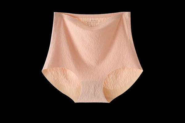 Women's High-Waisted Non-Marking Nude Panties