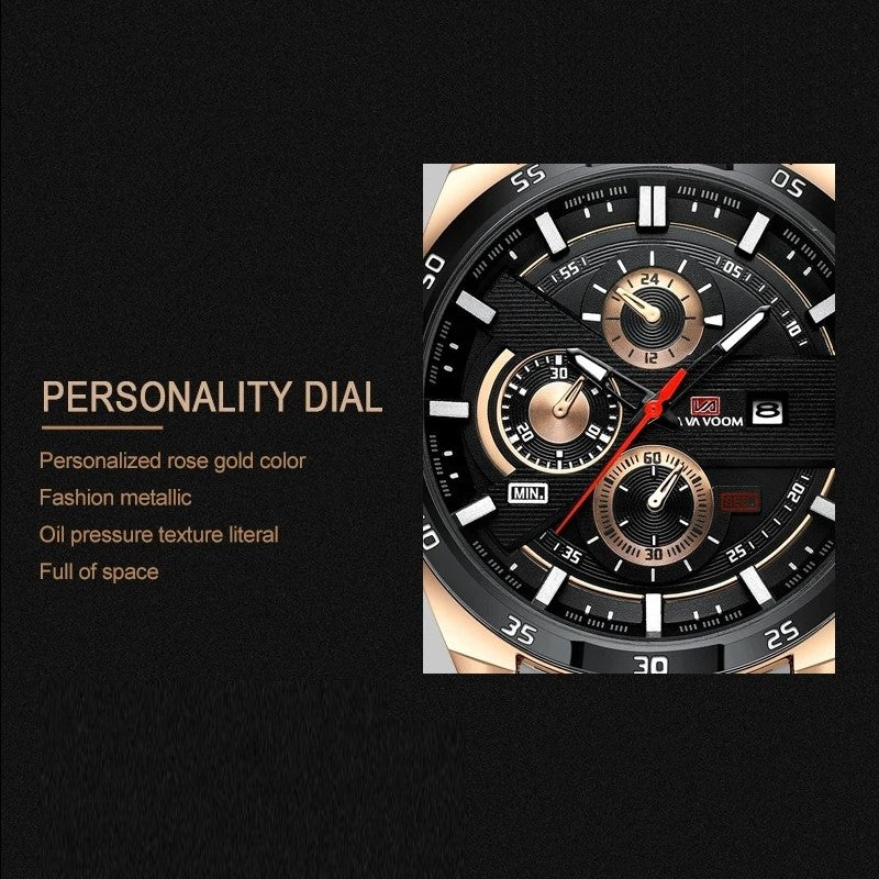VAVA VOOM Men's Luxury Watch