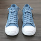 Women's High-top Denim Shoes