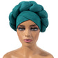 Women's Turban Cap Head Wrap 【2 PCS/PACK】