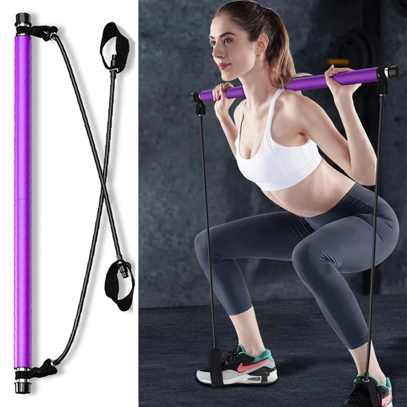 Fitness Yoga Pilates Bar Stick Crossfit
