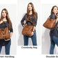 Hobo Leather Bags for Women【Brown/Black/Grey Color】