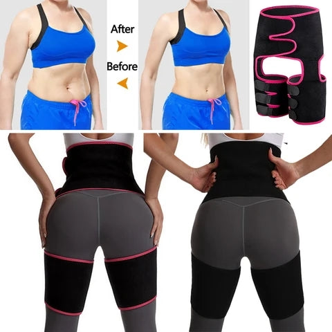 4 in 1 Thigh Trimmer Waist Trainer For Women Weight Loss Butt