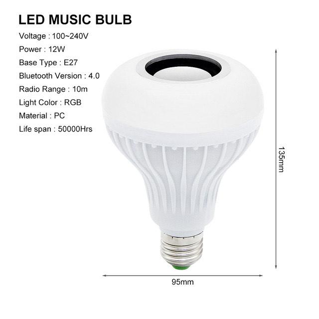 Smart LED Music Bulb