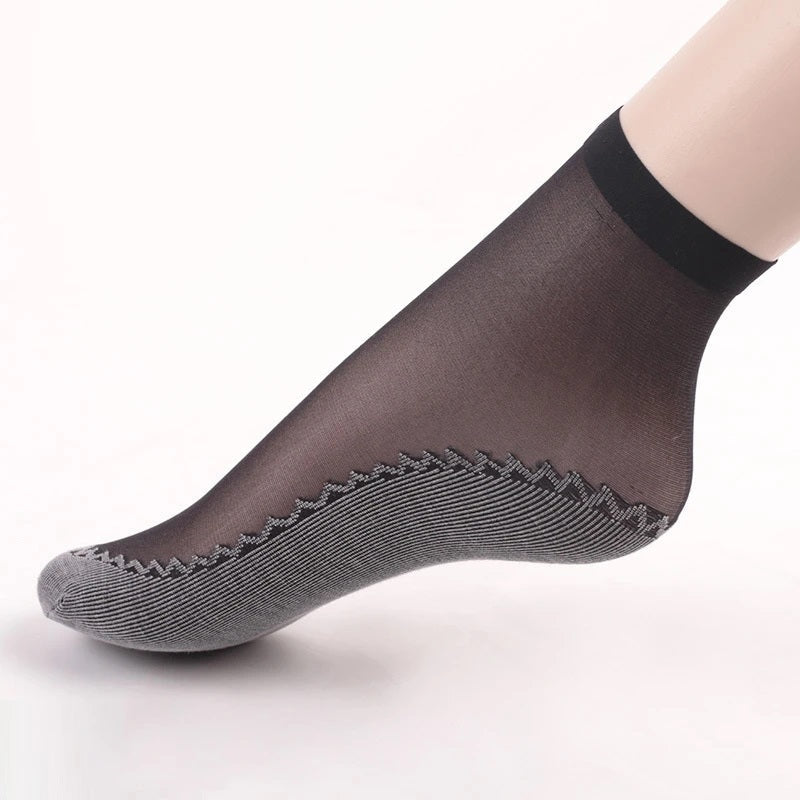 Velvet High-Elastic Wicking Non-Slip Cotton Socks 【20 pairs】