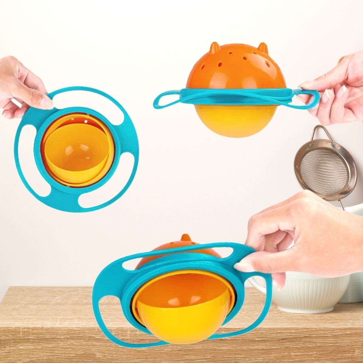 Unspillable Baby Bowl [Buy 1 Get 1 Free]