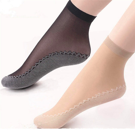 Velvet High-Elastic Wicking Non-Slip Cotton Socks 【20 pairs】