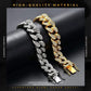 [Color Gold]-Luxurious Miami Cuban Anklet- [Buy 1  Get 1 Free]