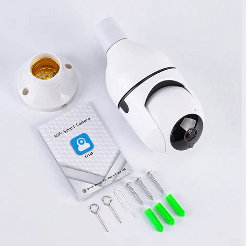 Wireless Security Wifi Light Bulb Camera