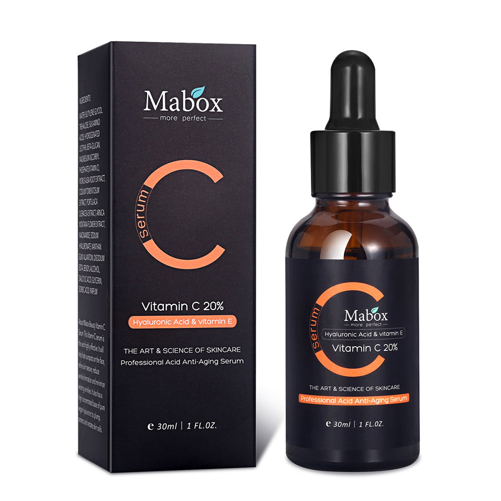 【🎄Xmas Sale】Mabox Vitamin C Serum;  Mabox 2.5% Retinol Moisturizer Face Cream