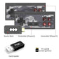 Data Frog USB Wireless Handheld TV Video Game Console Build In 1400