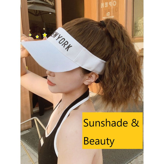 [Promotion Sale!] New trending summer cap-wig outdoor