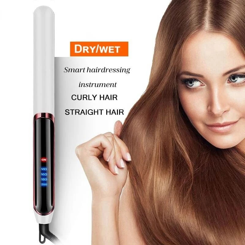 【Time Limited Offer!】2 IN 1 Hair Straightener & Curler