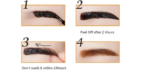 💓Peel Off Eyebrow Tattoo Gel💋【3 pcs/Pack】