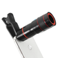 Zominex™ Universal Zoom Lens 12X Telescope Clip-on Camera Lens for Smartphone & Tablets